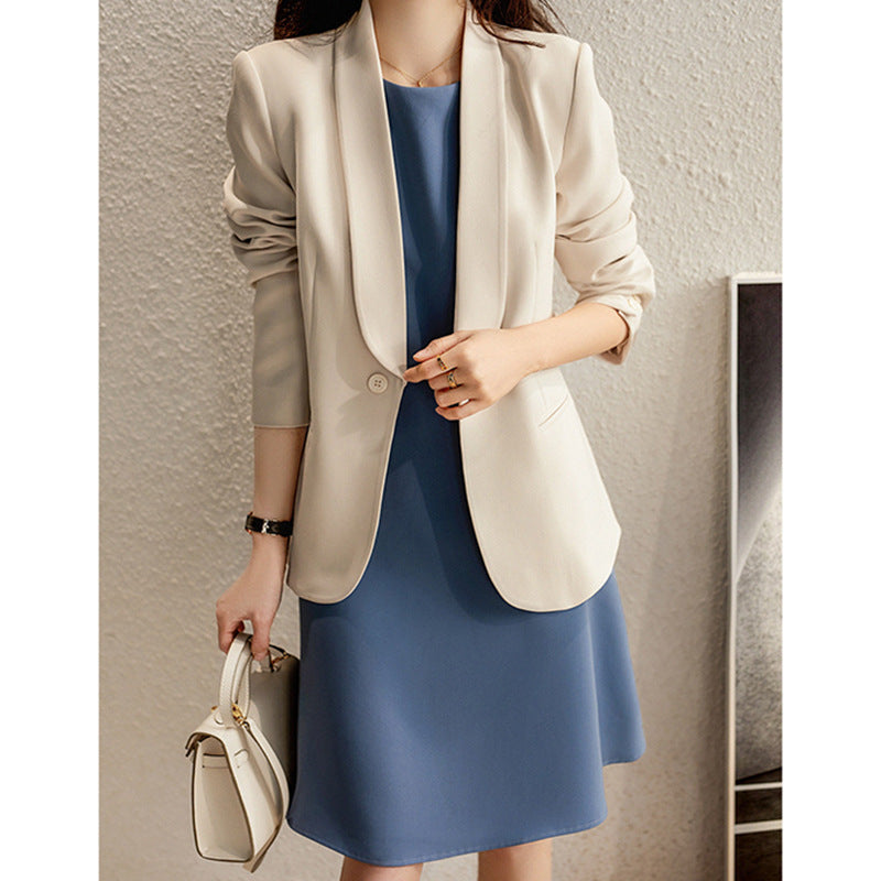 Damen Stilvoller Einreiher Blazer Echoarchiv