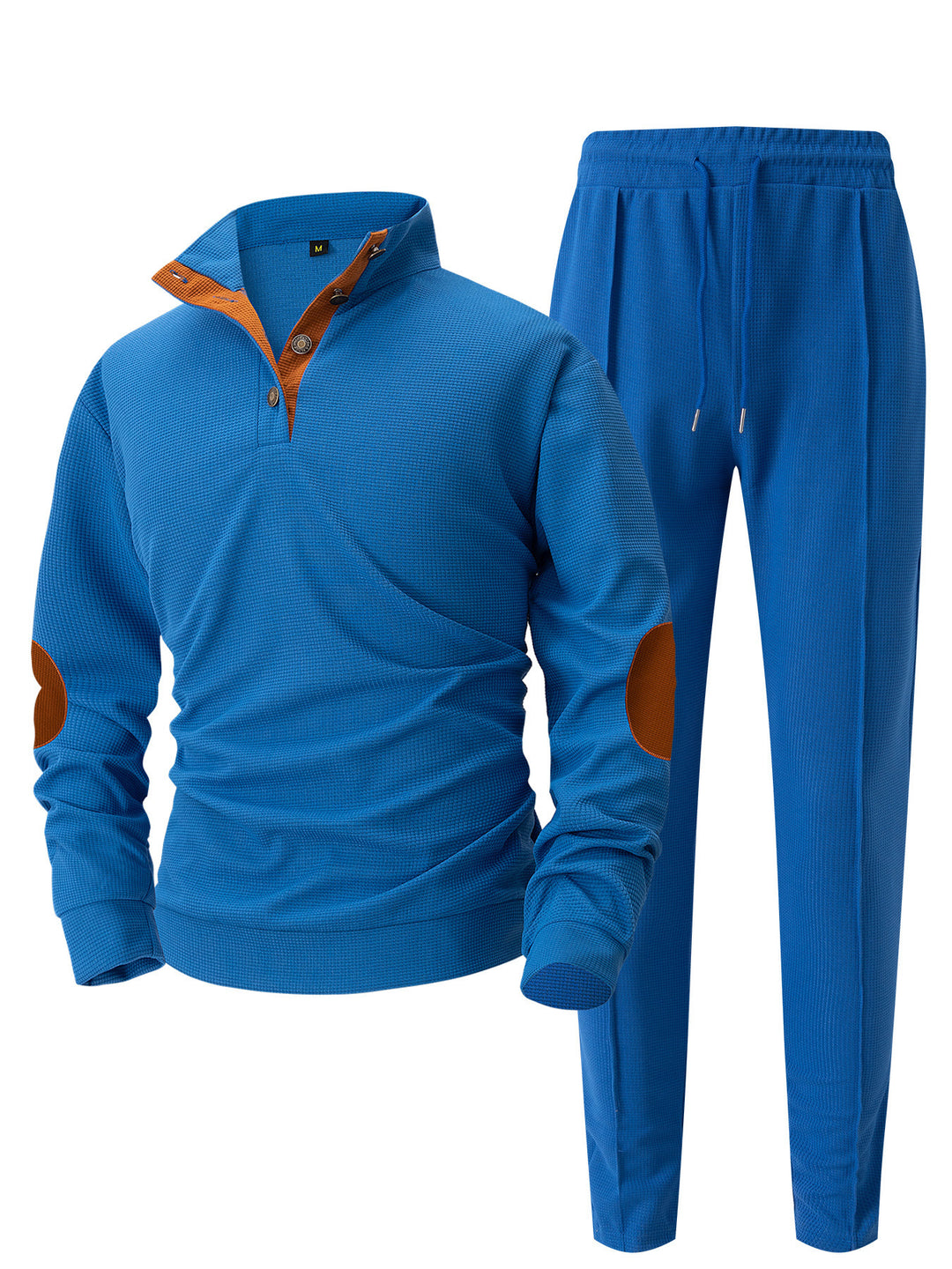 Herren sportliches Freizeit-Set mit innovativem Schnitt und modischen Knoten-Details Echoarchiv
