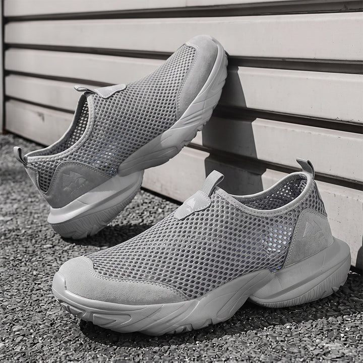 Unisex Atmungsaktive Mesh-Slipper mit gedämpfter Profilsohle Echoarchiv