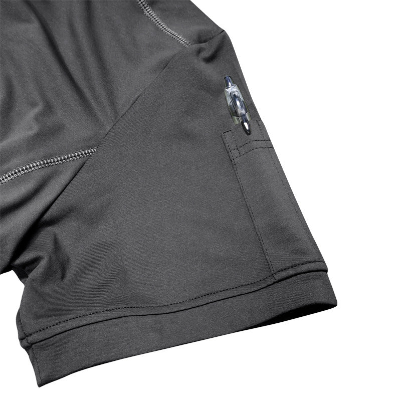 Herren Sportliches Kurzarmshirt mit innovativem Feuchtigkeitsmanagement Echoarchiv