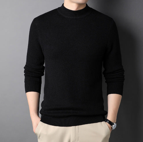 Herren Pullover mit hohem Kragen Echoarchiv