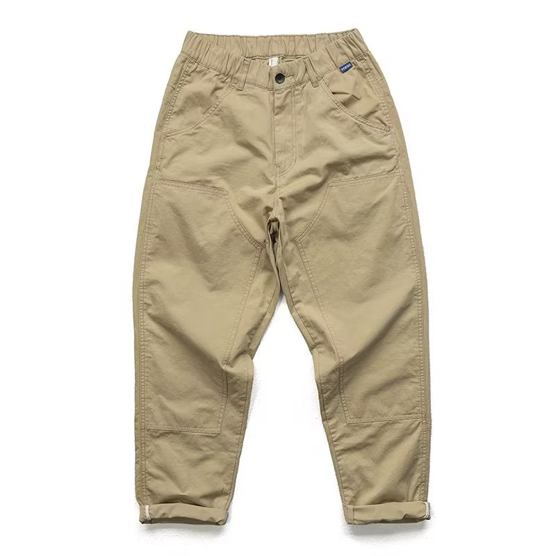 Herren Bequeme Cargohose mit Gummibund und praktischen Taschen – Bravaro