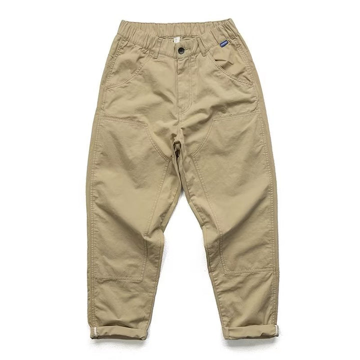 Herren Bequeme Cargohose mit Gummibund und praktischen Taschen – Bravaro