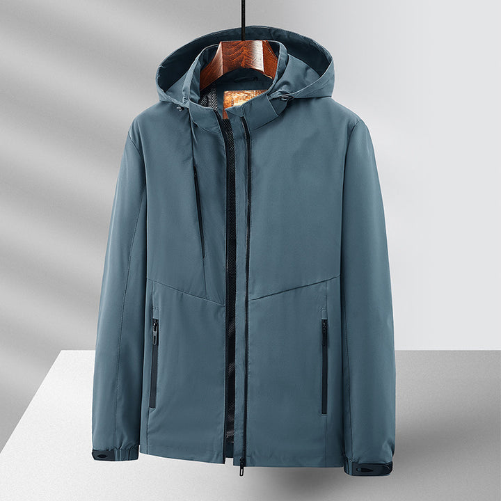 Herren Wetterfeste Outdoorjacke mit praktischer Kapuze Echo Archiv