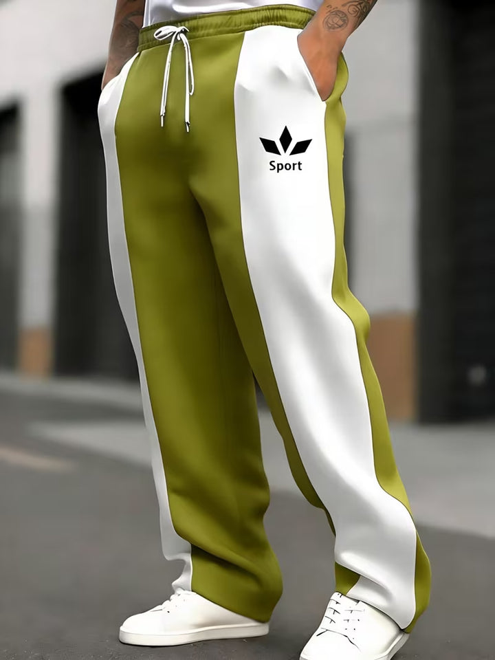 Herren Sportliche Jogginghose mit seitlichen Streifen Echoarchiv