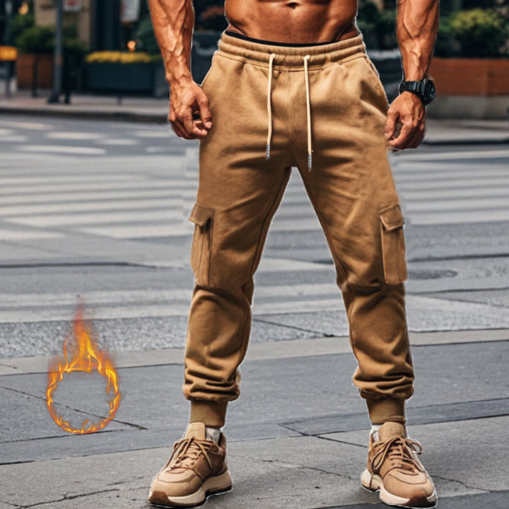 Herren Sportliche Cargo-Jogginghose mit elastischem Bund und praktischen Taschen Echoarchiv