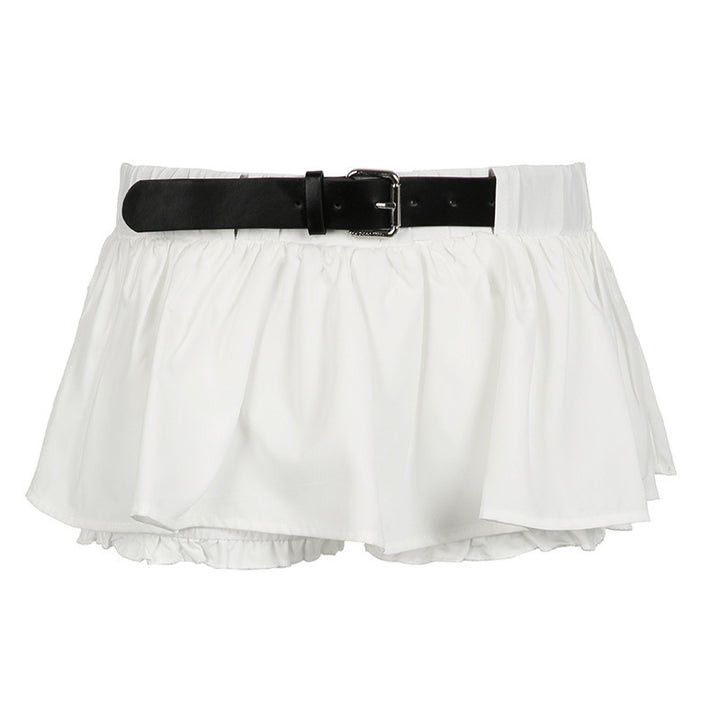 Damen verspielte Shorts mit regulierbarem Gummizug und tailliertem Design Echo Archiv