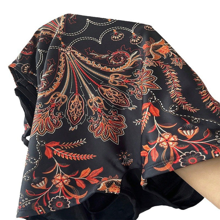 Damen Einteiler Badeanzug mit elegantem Floral-Design Echo Archiv