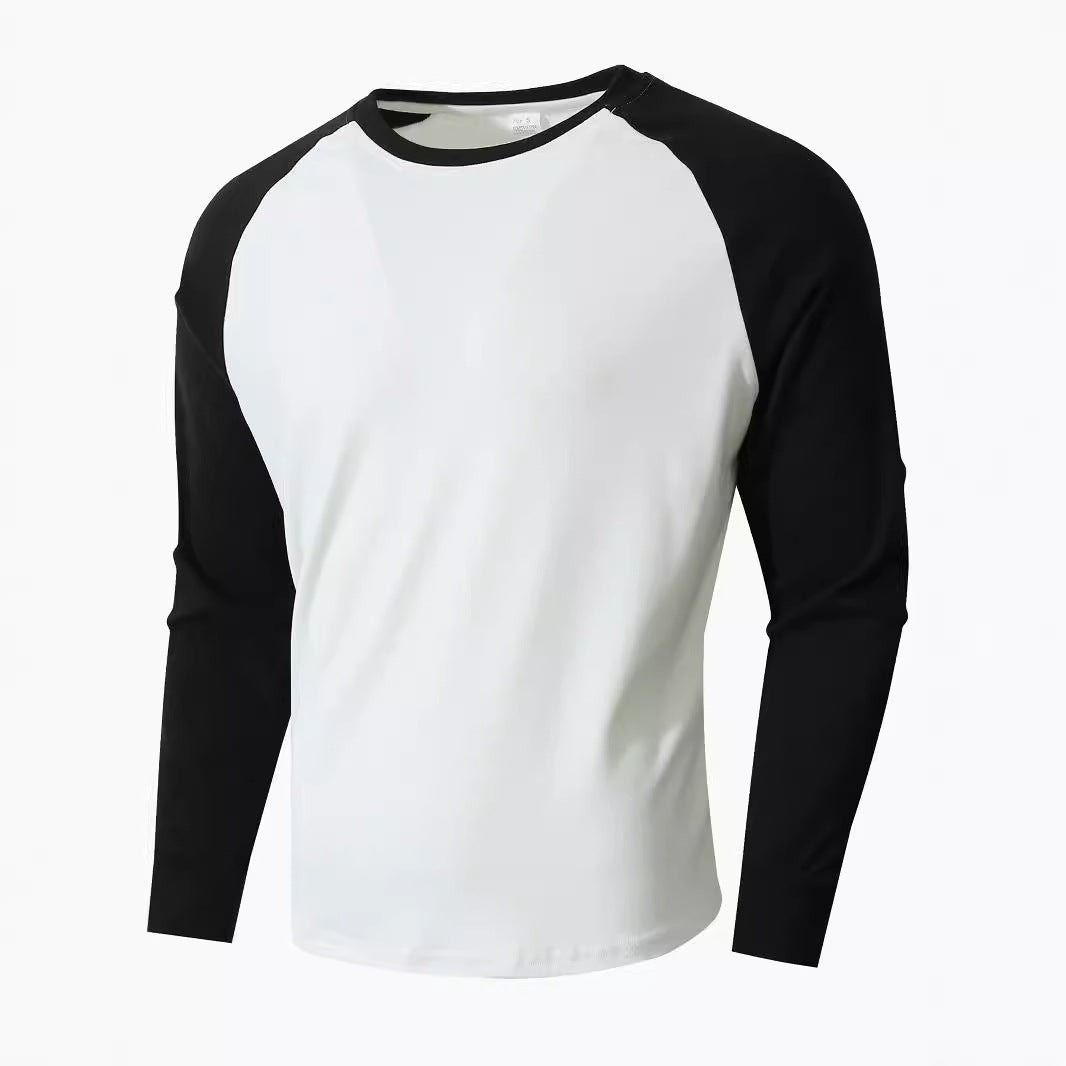 Herren Sportliches Langarmshirt mit Raglanärmeln Echoarchiv