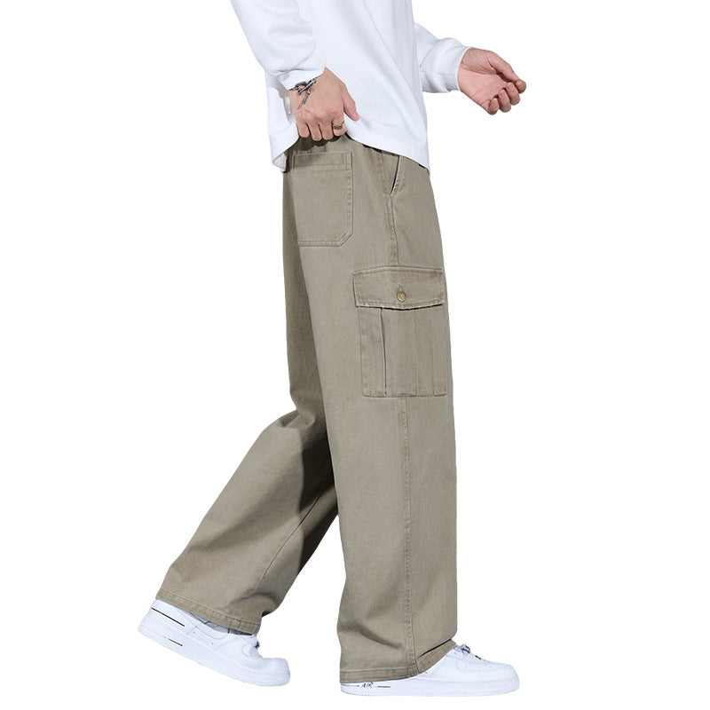 Herren Cargo-Hose im weiten Relaxed-Fit mit Tunnelzugbund und Mehrfachtaschen Echo Archiv