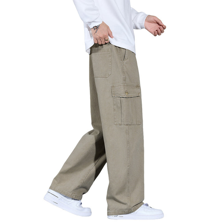 Herren Cargo-Hose im weiten Relaxed-Fit mit Tunnelzugbund und Mehrfachtaschen Echo Archiv