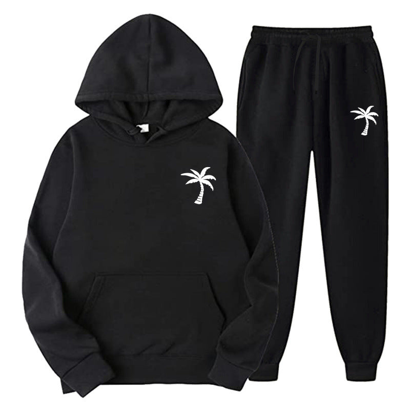 Damen Bequemer Hoodie und Jogginghose Set Echoarchiv