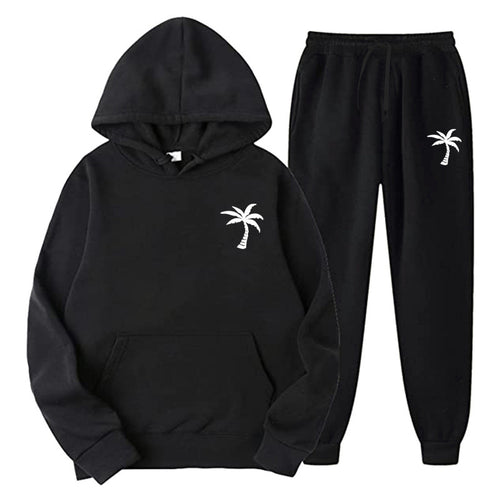 Damen Bequemer Hoodie und Jogginghose Set Echoarchiv