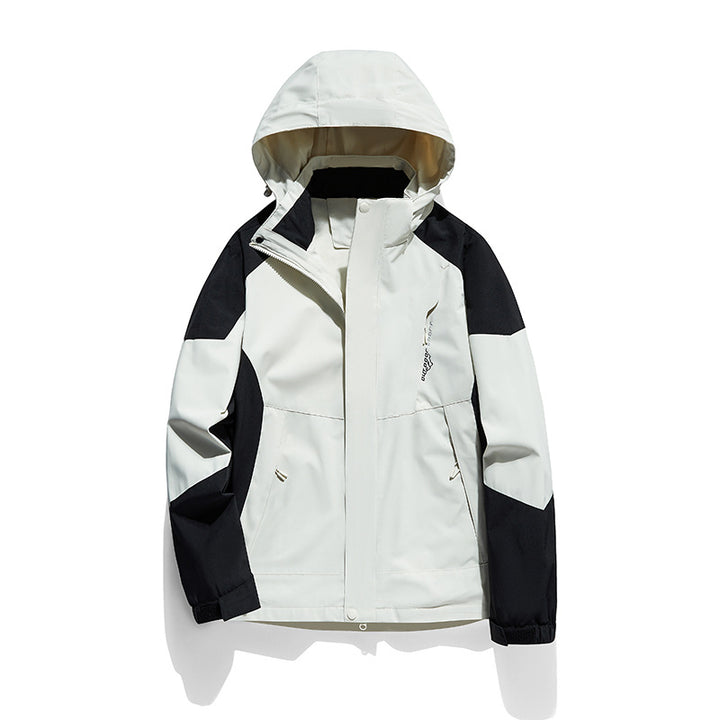 Damen zweilagige Softshell‑Outdoorjacke mit abnehmbarem Fleece‑Innenlayer und Kapuze Echoarchiv