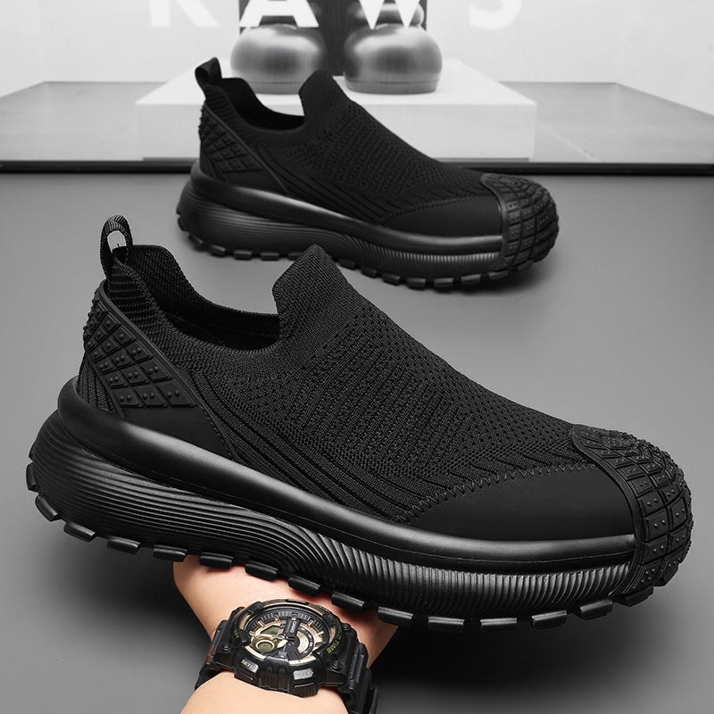 Damen Komfortable Slip-On Sneakers für den Alltag mit rutschfester Sohle und atmungsaktiver Konstruktion Echo Archiv