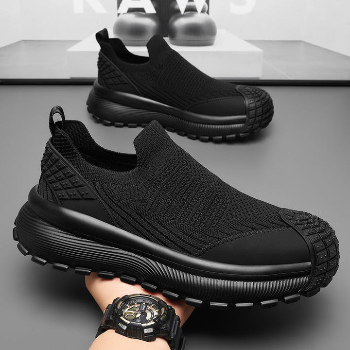 Damen Komfortable Slip-On Sneakers für den Alltag mit rutschfester Sohle und atmungsaktiver Konstruktion Echo Archiv