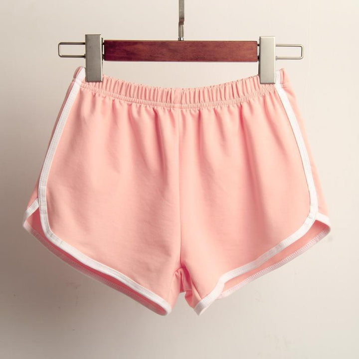 Damen Sportliche Shorts mit elastischem Bund und Kontraststreifen Echo Archiv