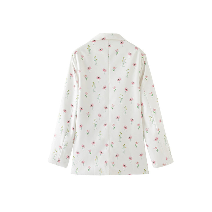 Damen Blazer mit floralem Muster Echo Archiv
