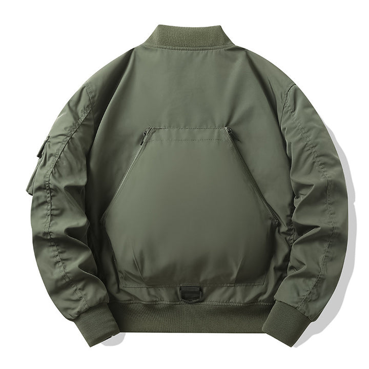 Herren Multitaschen-Tactical-Bomber mit modularen Außenfächern und D-Ring-Details Echo Archiv