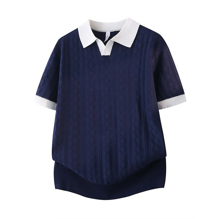 Damen Elegantes Polo-Kurzarmshirt Echo Archiv