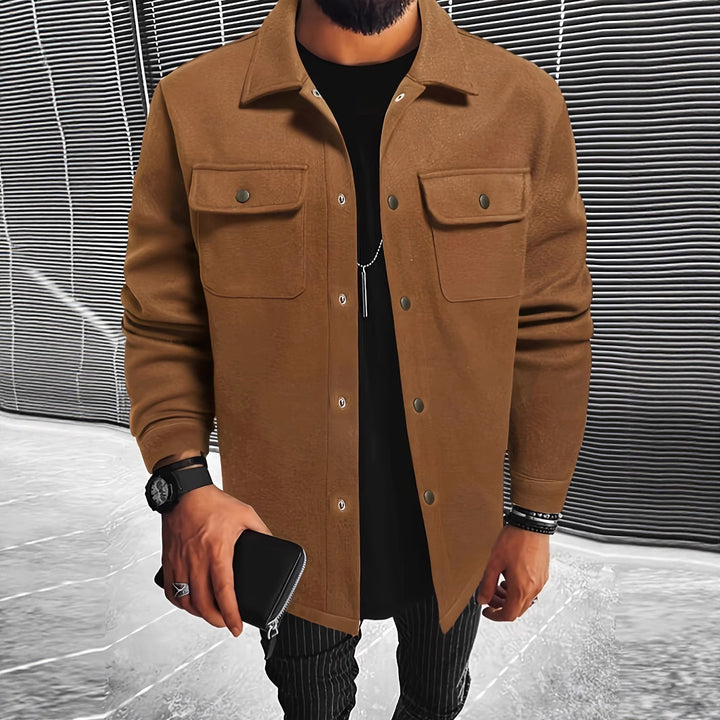 Herren Designer-Style Hemdjacke Echoarchiv