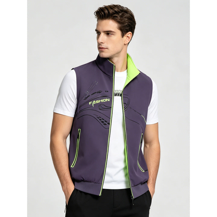Herren Sportliche High-Performance Weste Echo Archiv