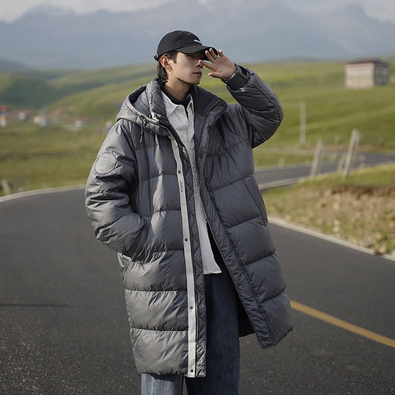 Herren Ultraleichte Daunenjacke mit herausnehmbarem Innenfutter Echoarchiv