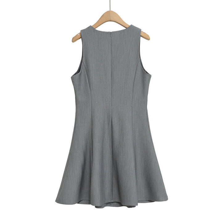 Damen Besprechungs-Kleid mit eleganter Schleifenverzierung und fließendem Schnitt Echo Archiv