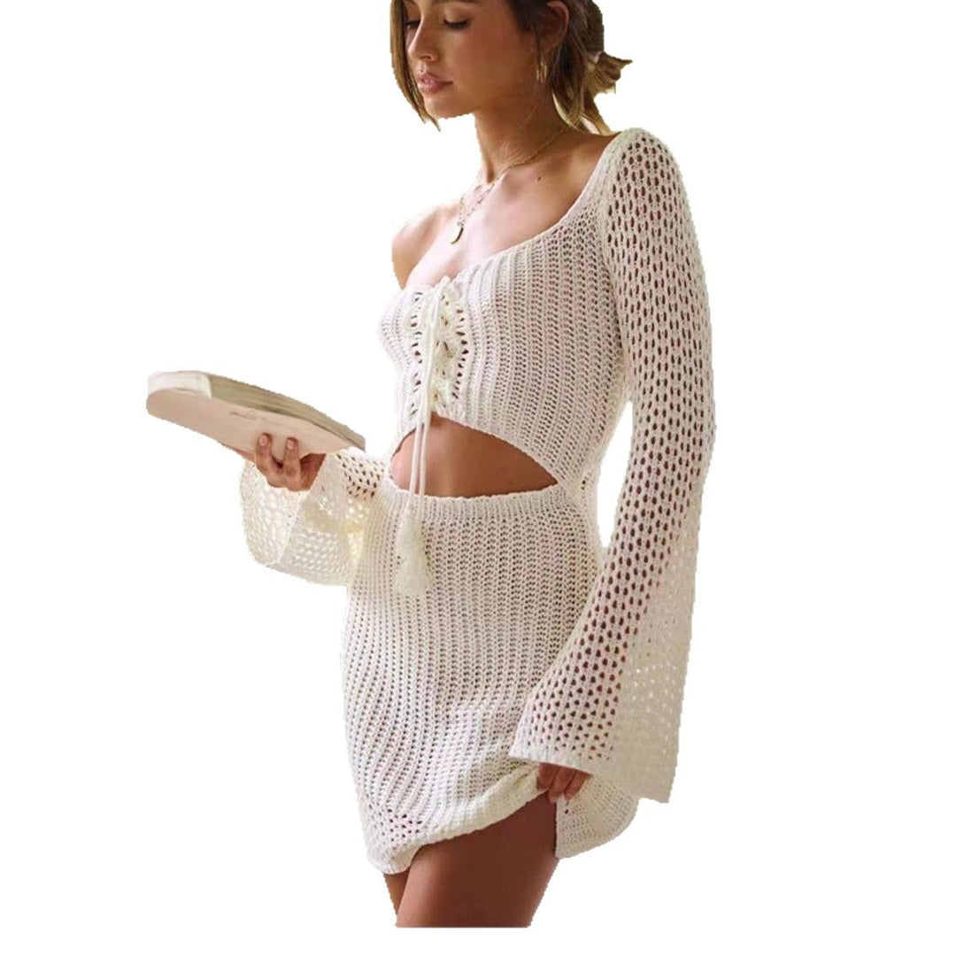 Damen Strickkleid mit Off-Shoulder Design Echo Archiv