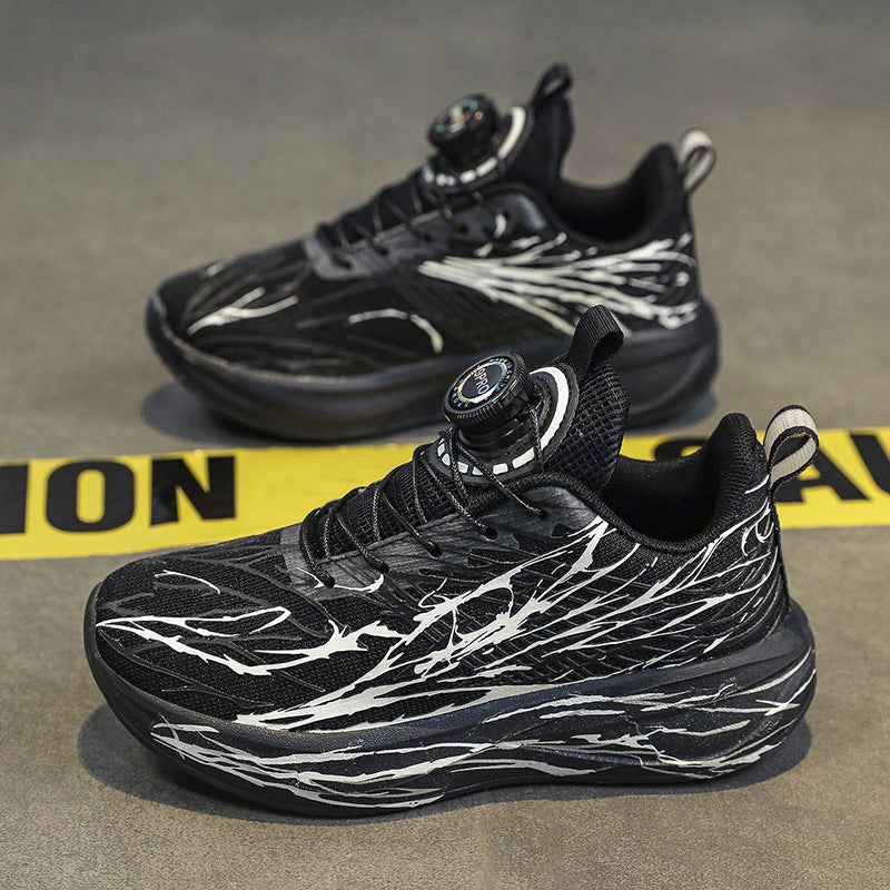 Unisex auffällige Plateau-Sneaker mit Schnelljustier-System und skulpturierter Wellenlaufsohle – Norré