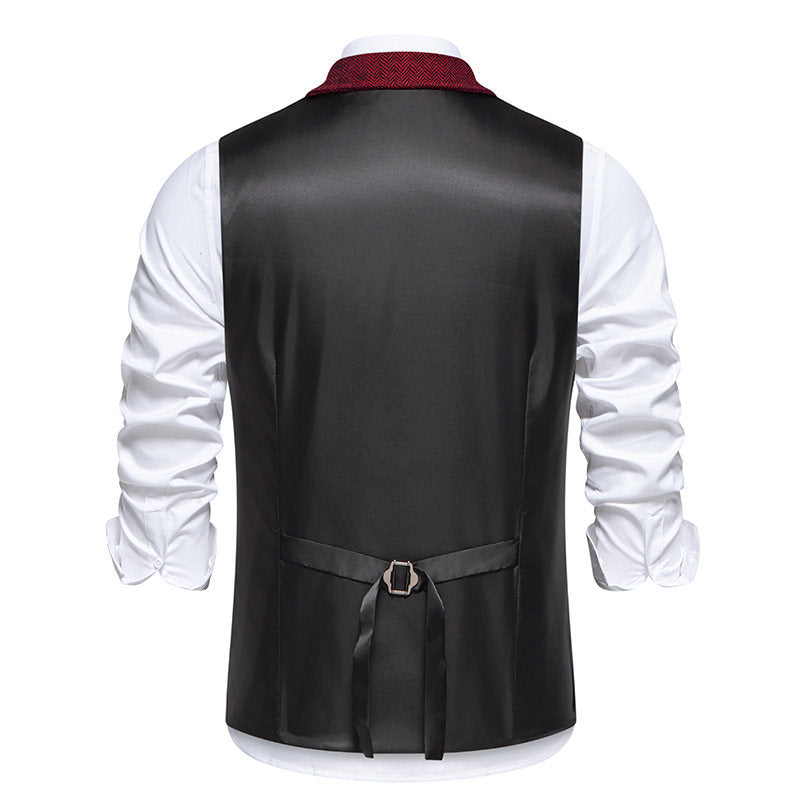 Herren elegante tweed Weste Echoarchiv