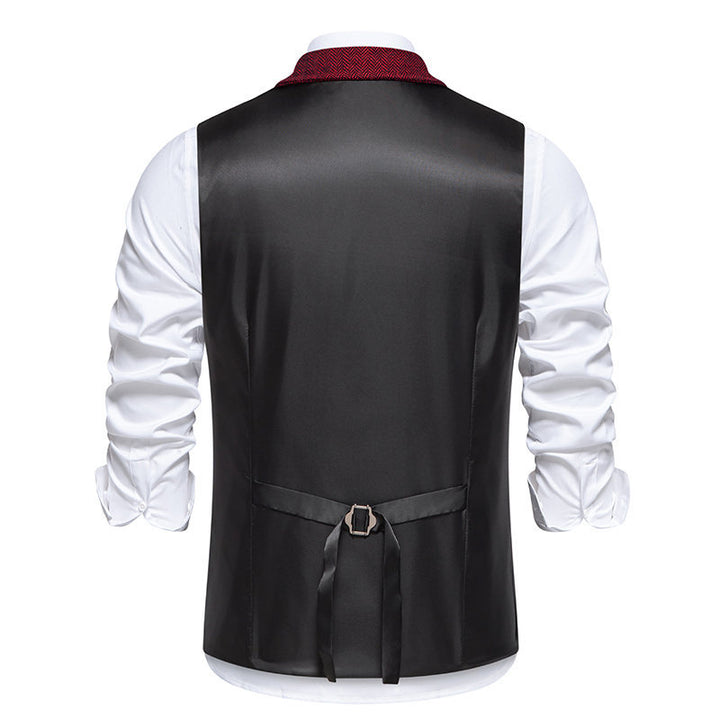 Herren elegante tweed Weste Echoarchiv