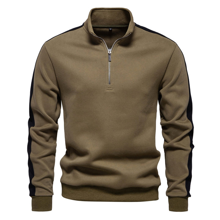 Herren Sportpullover mit Stehkragen Echoarchiv
