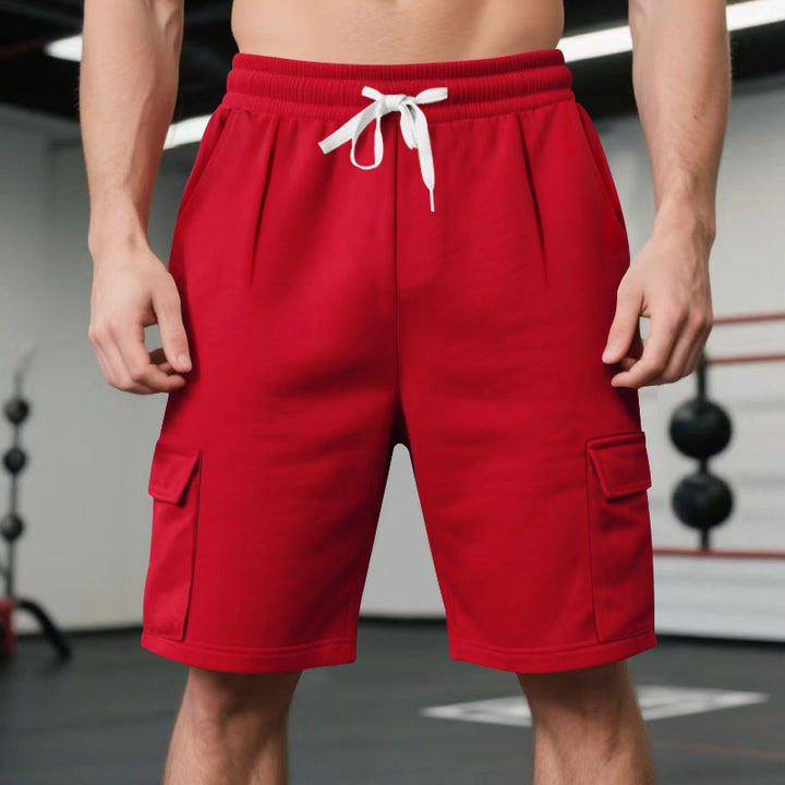 Herren Sportliche Cargo-Shorts mit elastischem Bund und praktischen Taschen Echoarchiv