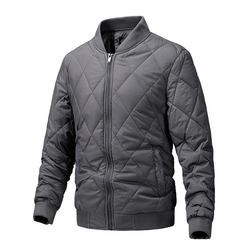 Herren Modische Steppjacke mit hohem Kragen Echo Archiv