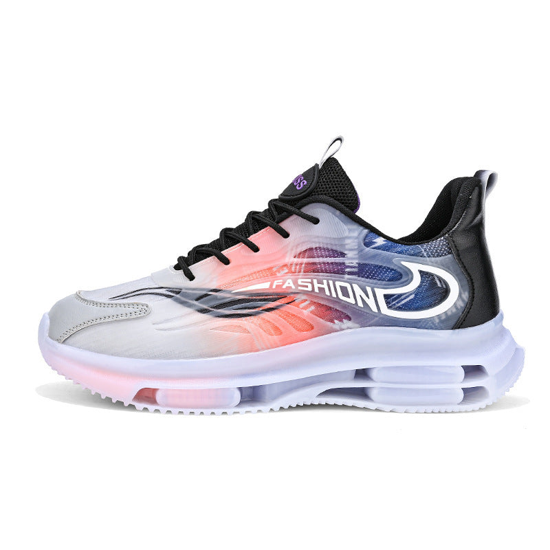 Herren sportlicher Luftkammersneaker mit transparentem TPU-Obermaterial, sichtbarer Luftkapsel und stoßdämpfender Plateausohle – Norré
