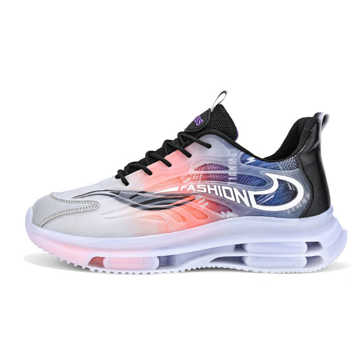 Herren sportlicher Luftkammersneaker mit transparentem TPU-Obermaterial, sichtbarer Luftkapsel und stoßdämpfender Plateausohle – Norré
