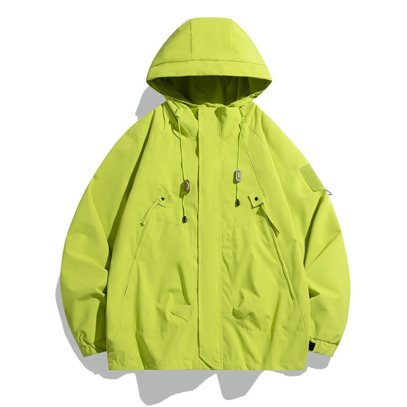 Herren Wasserabweisende Übergangsjacke mit Kapuze Echo Archiv