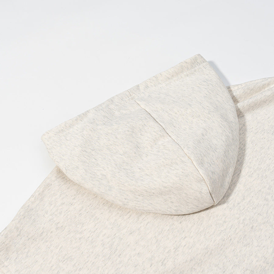 Damen Oversize‑Kapuzenpullover mit Leo‑Futter, Used‑Details und Kängurutasche Echo Archiv