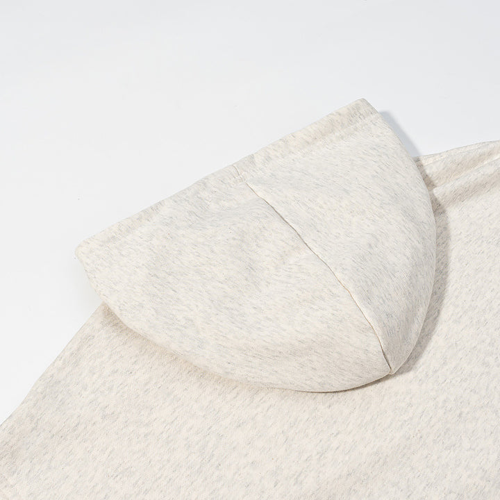 Damen Oversize‑Kapuzenpullover mit Leo‑Futter, Used‑Details und Kängurutasche Echo Archiv