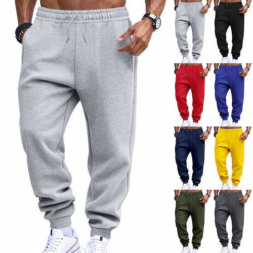 Herren modische Jogginghose mit elastischem Bund und seitlichen Taschen Echoarchiv