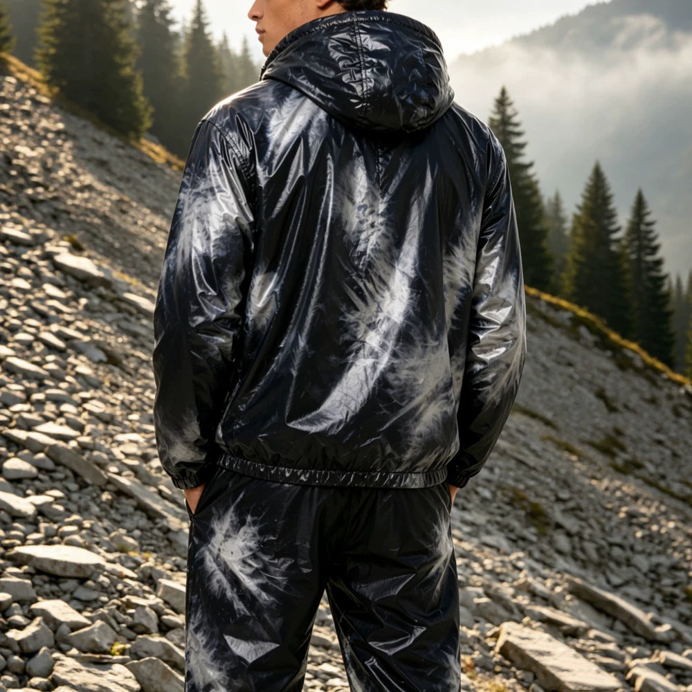 Herren Sportliche Windjacke mit modernen Farbakzenten – Taviero