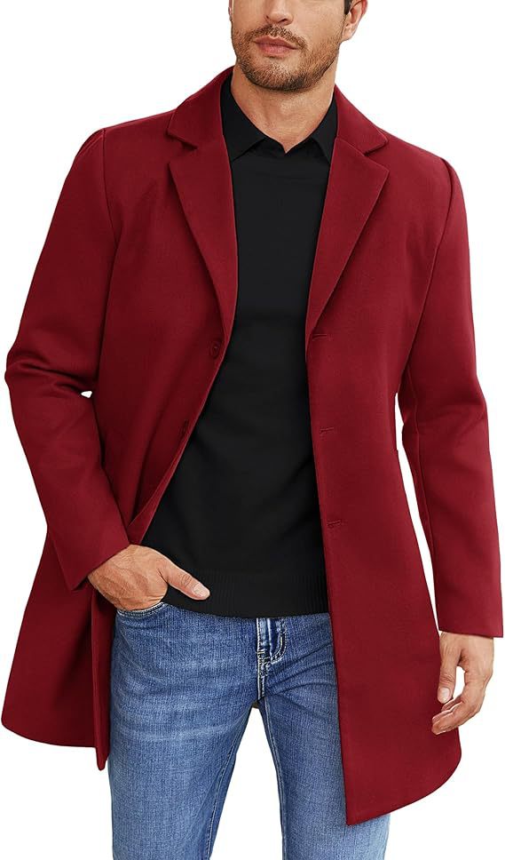 Herren eleganter Mantel Echoarchiv