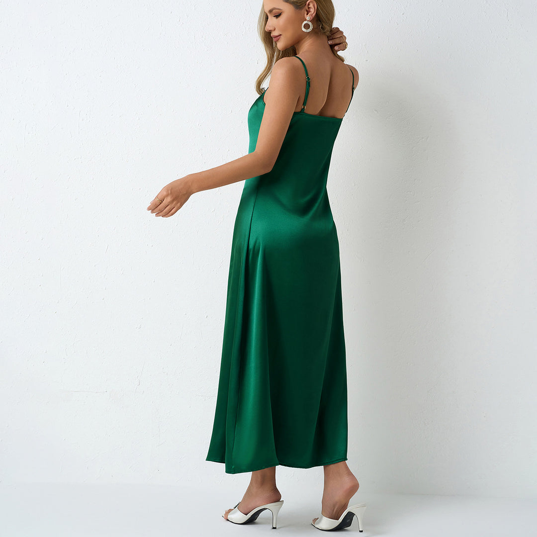 Damen Elegantes Maxikleid mit schicker Neckholder-Optik Echo Archiv