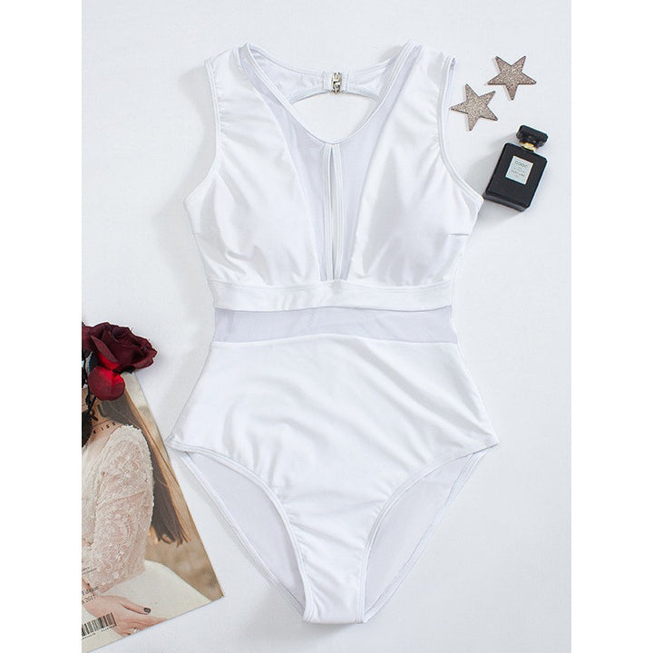 Damen Cut-Out Einteiler Badeanzug Echo Archiv