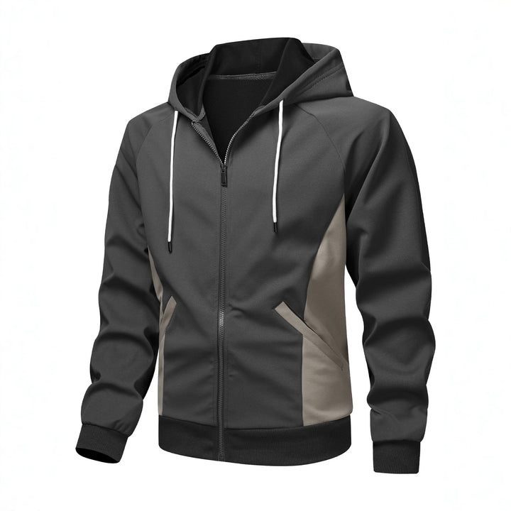 Herren Sportliche und bequeme Kapuzenjacke Echo Archiv