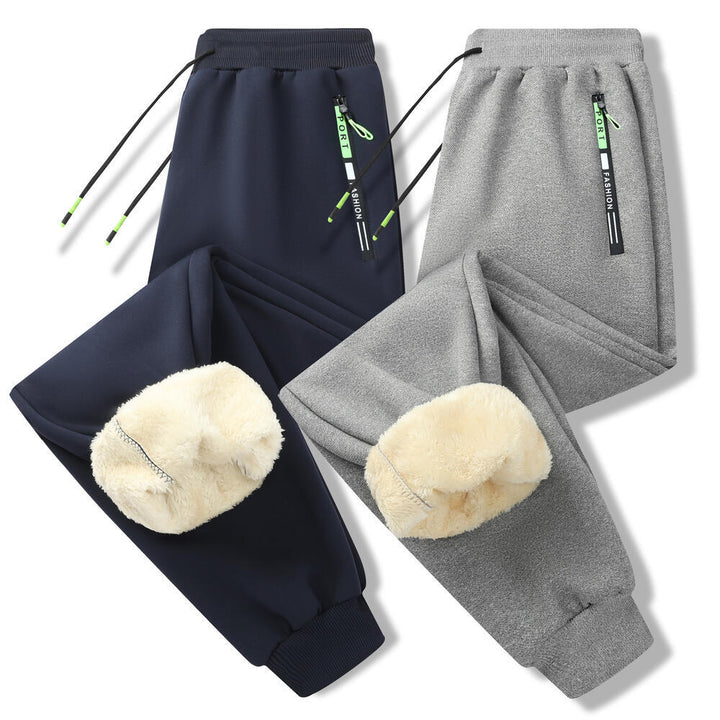 Herren Sportliche Jogginghose mit Fleeceinnenfutter Echo Archiv