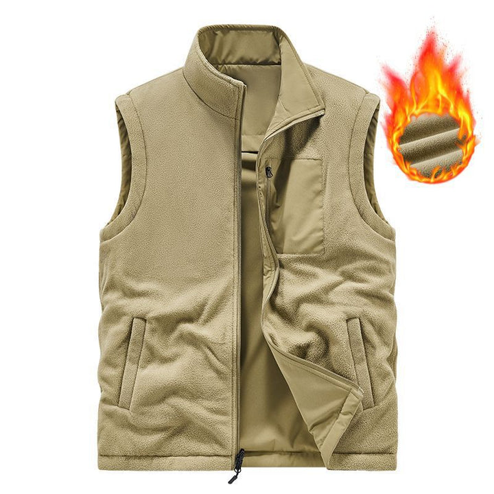 Herren Thermo-Fleece-Steppweste Echo Archiv