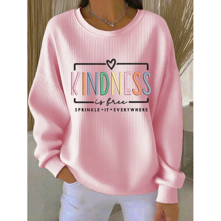 Damen Gemütlicher Sweatpullover mit einzigartigem Design Echoarchiv