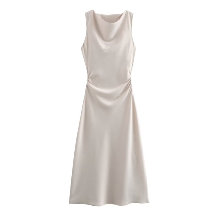 Damen elegantes Sommerkleid mit fließendem Schnitt und charmanten Rüschendetails Echo Archiv